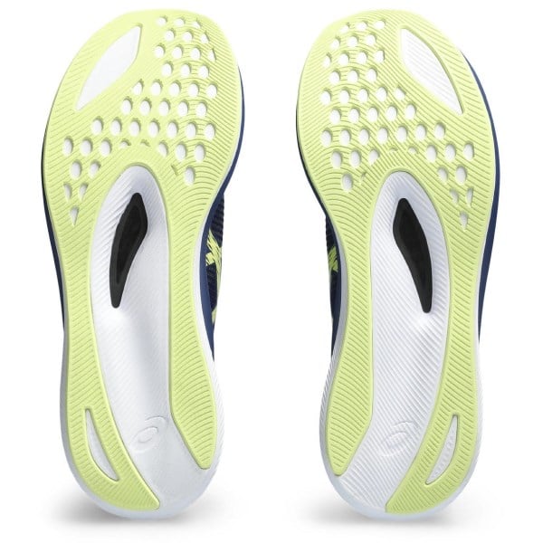Asics Magic Speed 3 - Womens Road Racing Shoes - Deep Ocean/Glow Yellow