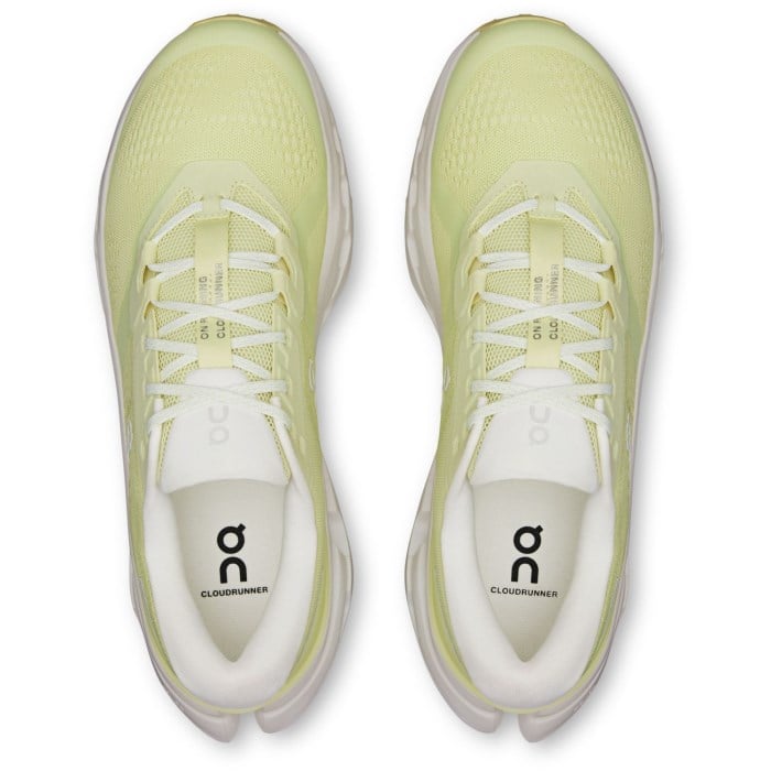 On Cloudrunner 3 - Mens Running Shoes - Linen/Ivory