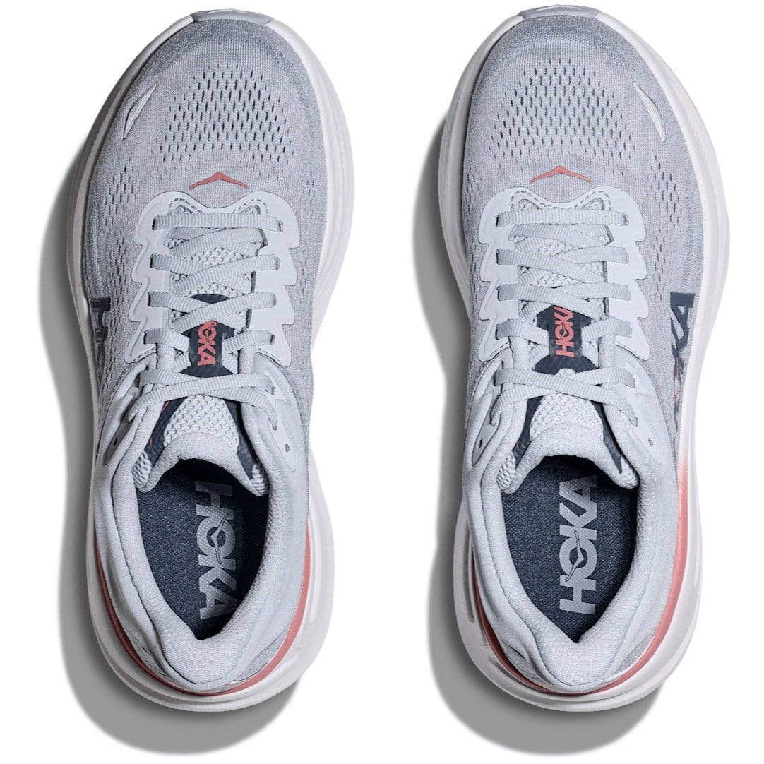 Hoka Bondi 9 - Womens Running Shoes - Mineral Blue/Washed Blue