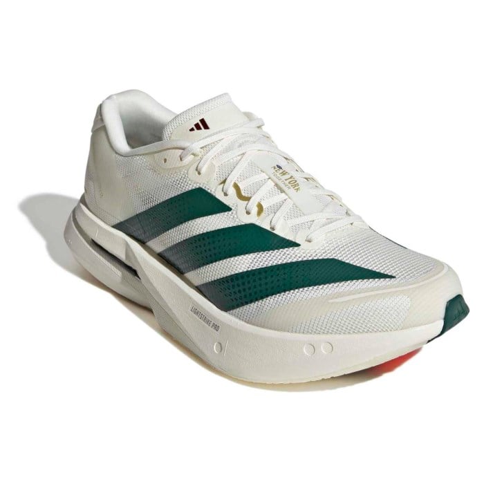 adidas Adizero Boston 13 - Mens Running Shoes - Off White/Collegiate Green/Royal Blue - image 6