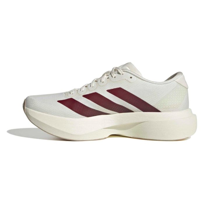 adidas Adizero Evo SL Woven - Womens Running Shoes - Off White/Shadow Red/Collegiate Green - image 2
