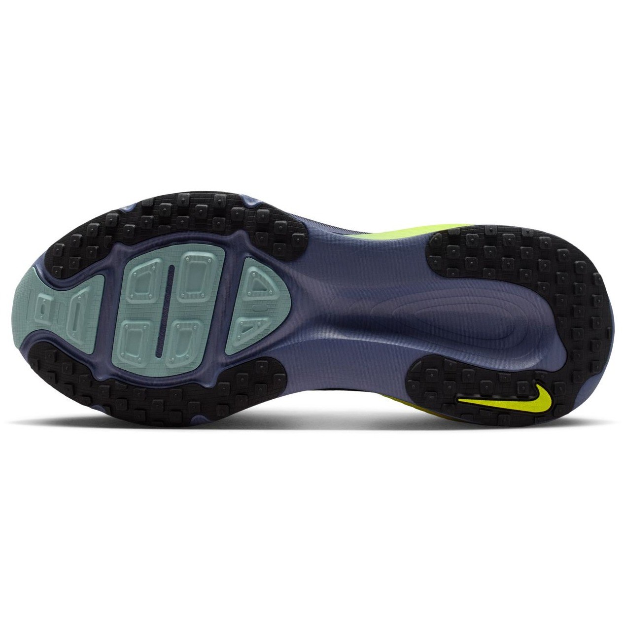 Nike Vomero 18 - Mens Running Shoes - Seaweed/Volt/Cannon/Sanded Purple