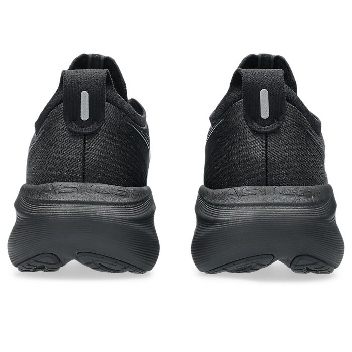 Asics Gel Nimbus 27 - Mens Running Shoes - Black/Graphite Grey