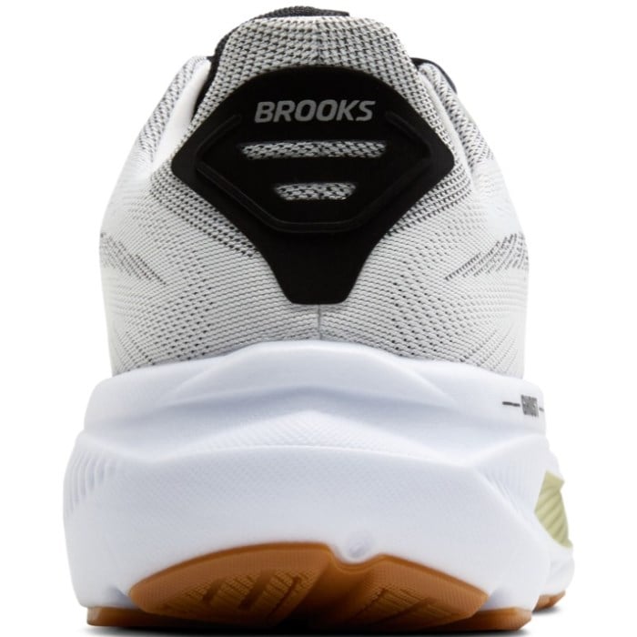 Brooks Ghost 17 - Mens Running Shoes - White/Black/Tea