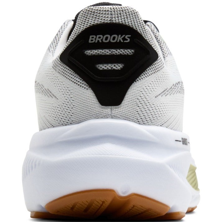 Brooks Ghost 17 - Mens Running Shoes - White/Black/Tea