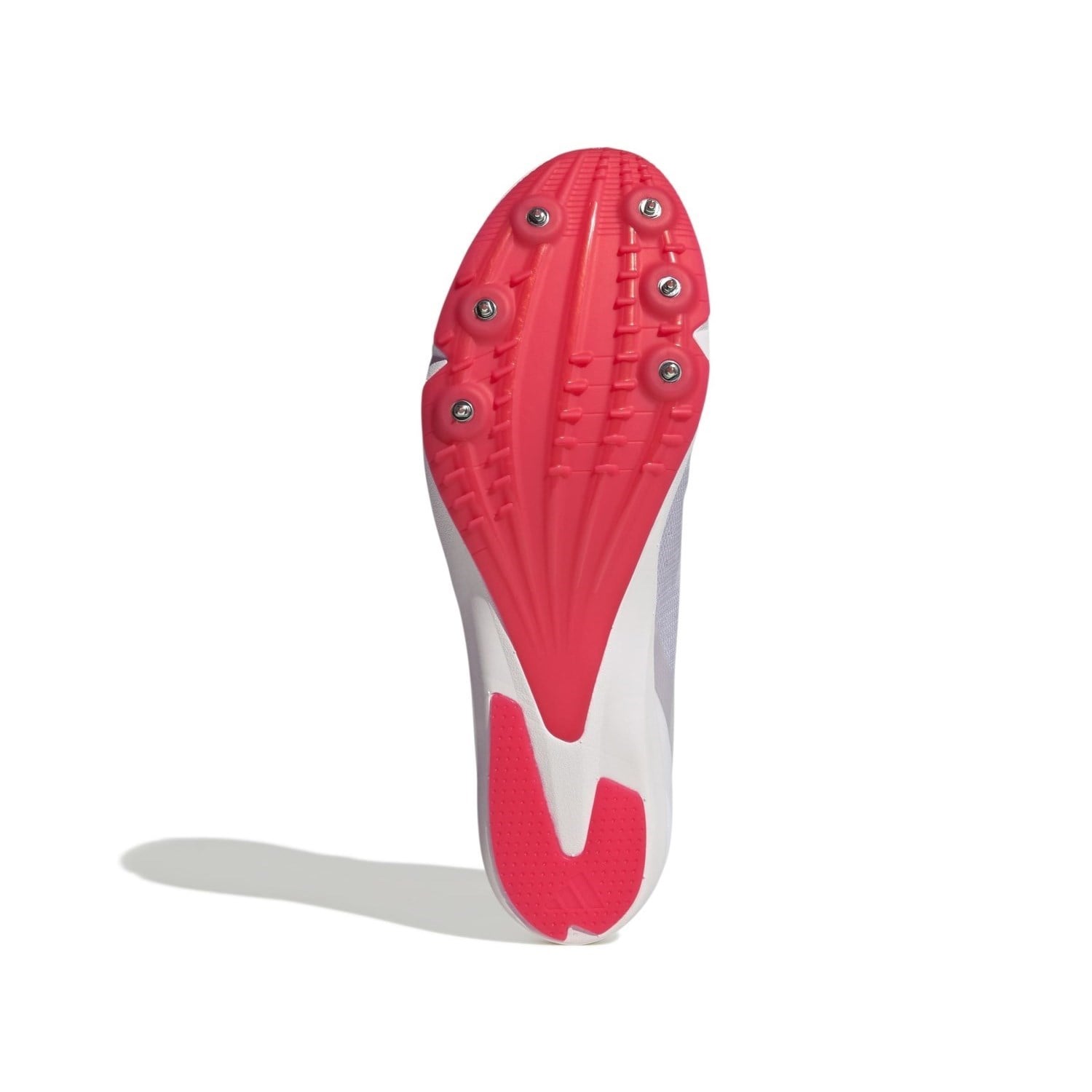 adidas Adizero DistanceStar - Unisex Track and Field Spikes - Cloud White/Lucid Orange/Lucid Red