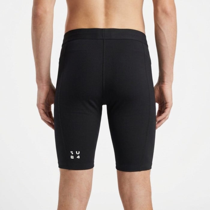 SUB4 Fast Running Tights - Black - Black - image 3