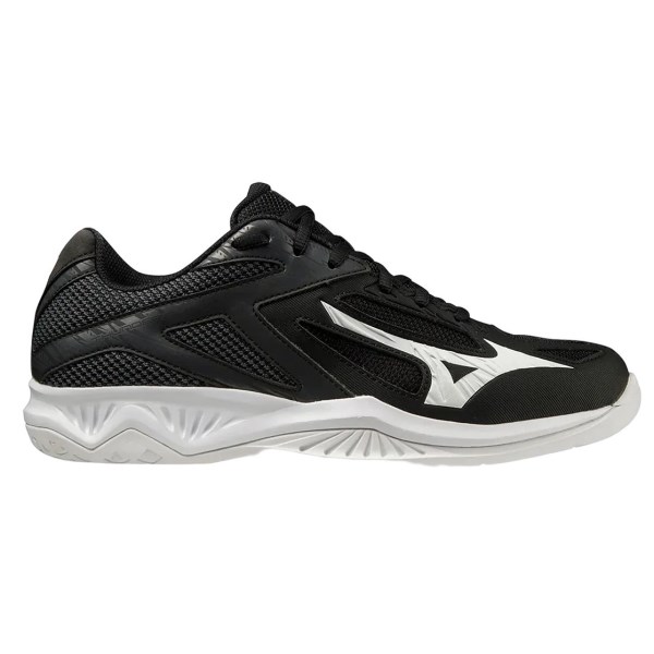 Mizuno Thunder Blade 3 - Mens Indoor Court Shoes - Black/White/Ebony