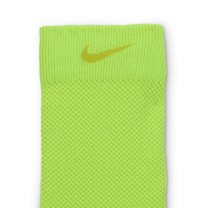 Nike Running Lightweight Crew Socks - Volt/Bright Cactus/Black/Bright Cactus