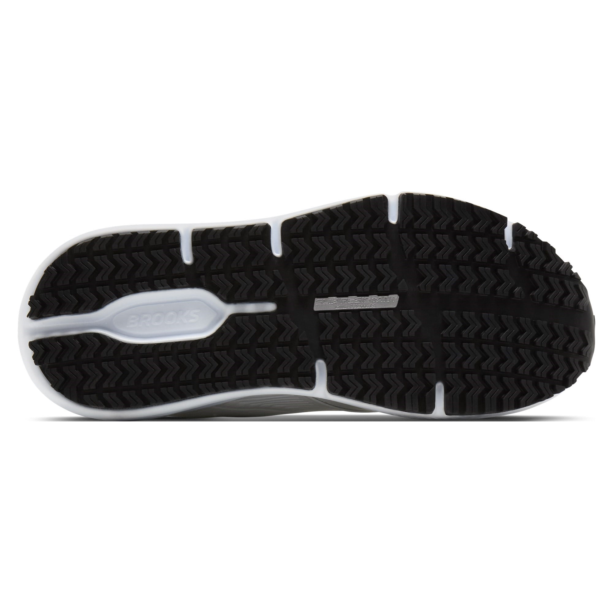 Brooks Ghost Max 4 Slip Resistant - Mens Walking Shoes - White/White - image 6