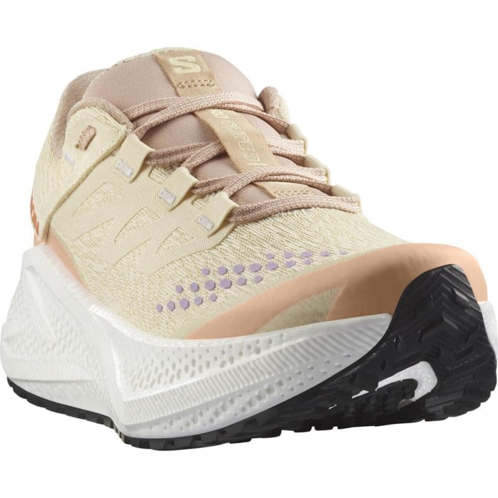 Salomon Aero Glide 3 GRVL - Womens Running Shoes - Shortbread/White/Fusion Coral