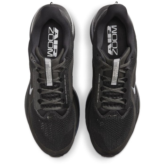 Nike Pegasus Premium - Mens Running Shoes - Black/Black/Metallic Silver