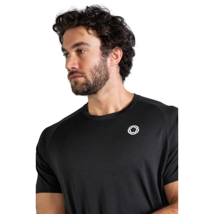 No Timid Souls GLIDE360 Mens Short Sleeve Top - New Black
