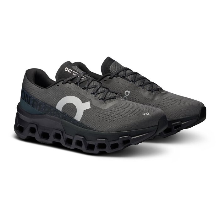 On Cloudmonster 2 - Mens Running Shoes - Asphalt/Iron