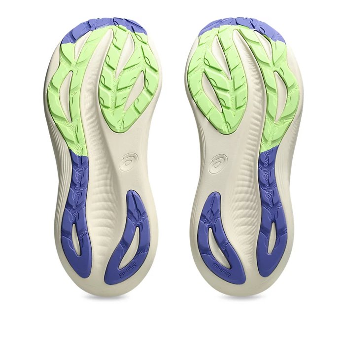 Asics Gel Nimbus 27 TR - Mens Trail Running Shoes - Nature Bathing/Lime Green