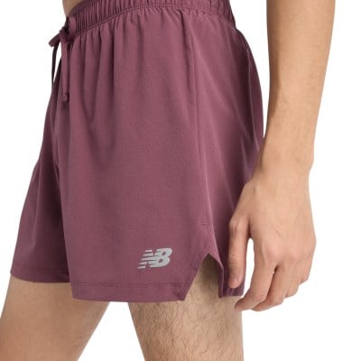 New Balance RC 5 Inch Mens Running Shorts - Faded Plum