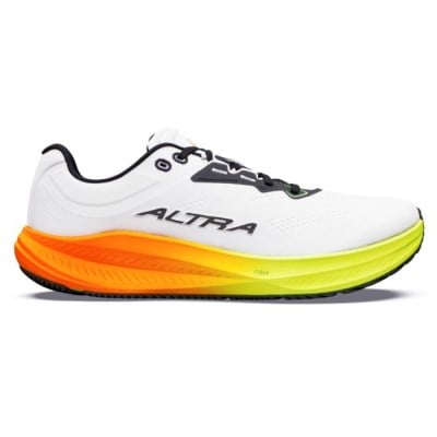 Altra Torin 9 - Mens Running Shoes - White/Black/Safety Yellow