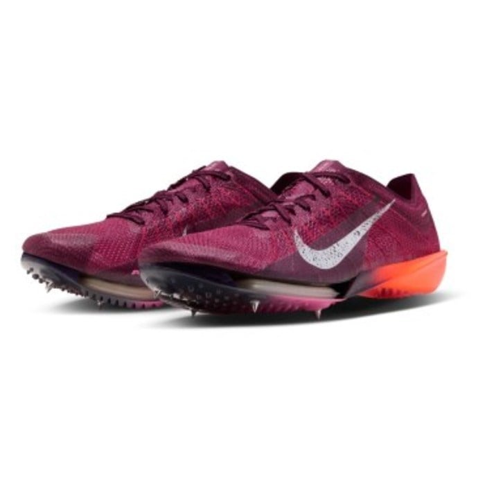 Nike Victory 2 - Unisex Mid Distance Track Spikes - Bordeaux/White/Bright Crimson - image 2