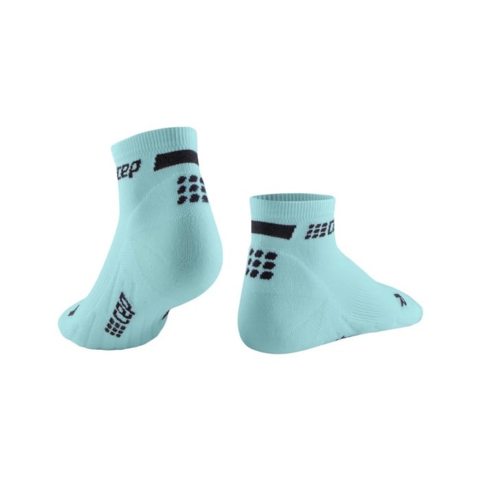 CEP The Run Low Cut v4 Womens Running Socks - Light Blue