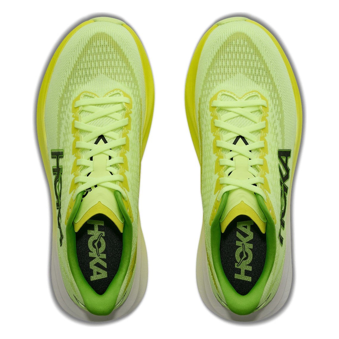 Hoka Mach 7 - Mens Running Shoes - Neon Yuzu/Hoka Citrus - image 3