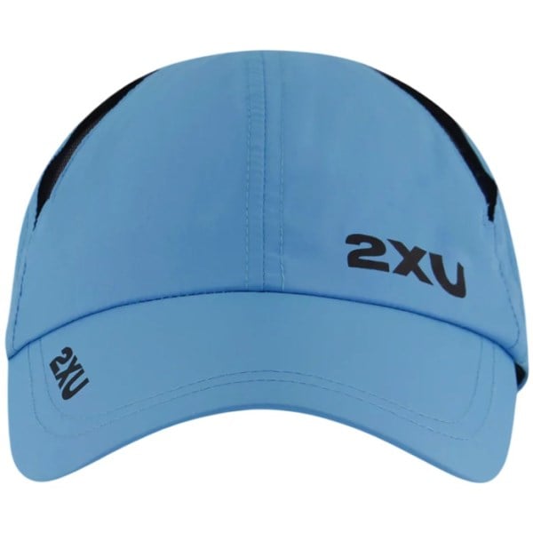 2XU Running Cap - Azure Blue/Black