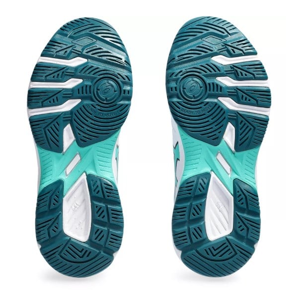 Asics Gel 550TR PS - Kids Cross Training Shoes - White/Aurora Green