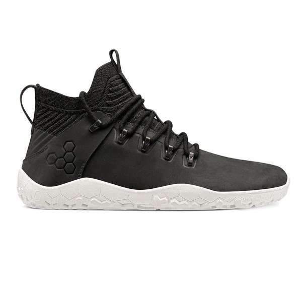 Vivobarefoot Magna FG - Womens Hiking Shoes - Obsidian/White