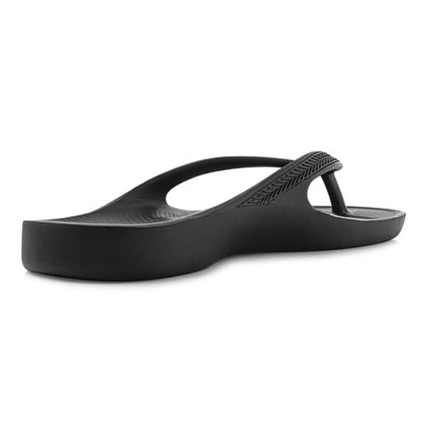 Lightfeet Revive Unisex Recovery Thongs - Black