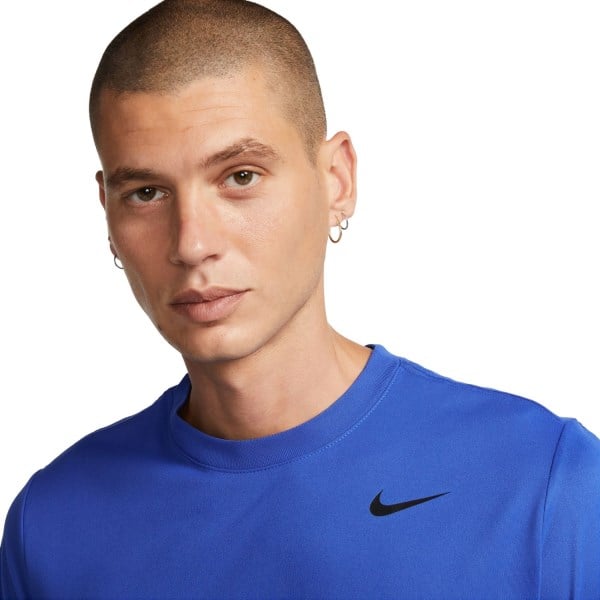 Nike Dri-Fit Mens Training T-Shirt - Game Royal/Black/Black