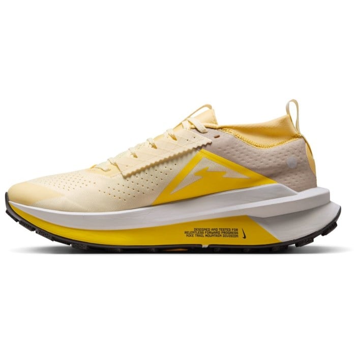 Nike ZoomX Zegama Trail 2 - Mens Trail Running Shoes - Alabaster/Medium Ash/Lightening