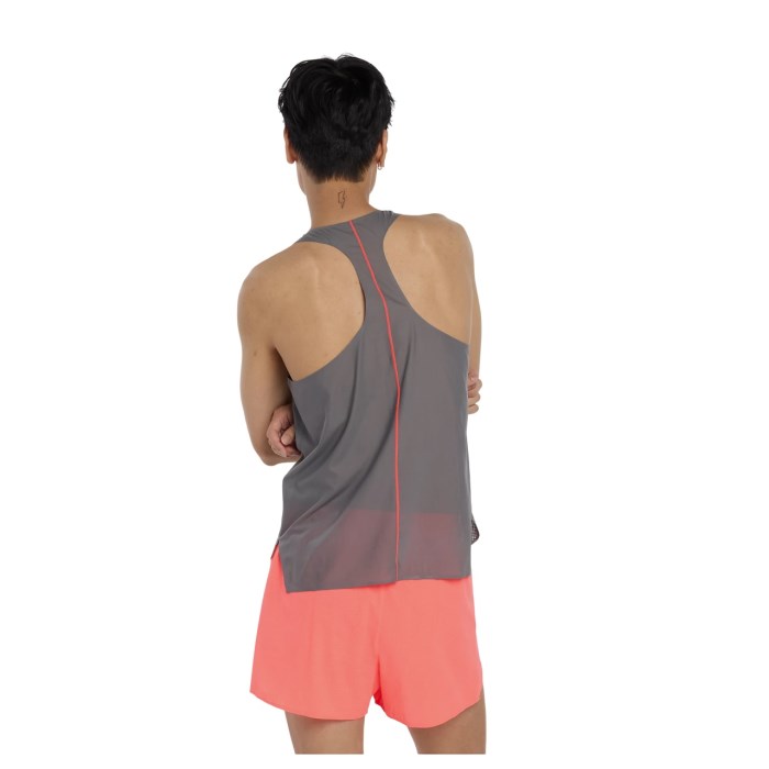 New Balance Race Day Ultra Light Mens Running Singlet - Urgent Red