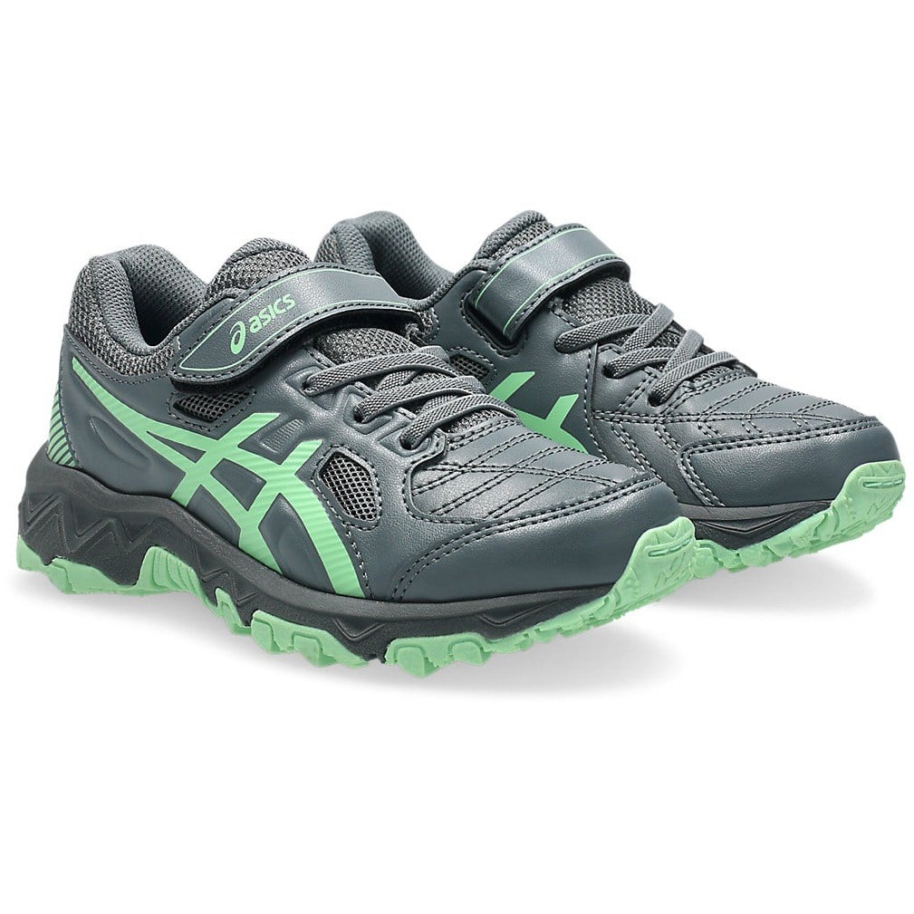 Asics Gel Trigger 12 TX PS - Kids Cross Training Shoes - Steel Grey/Menthol