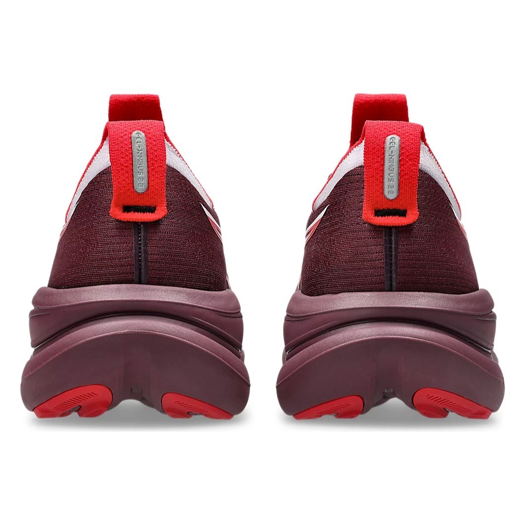 Asics Gel Nimbus 28 - Womens Running Shoes - Beniimo Purple/Speed Red - image 5