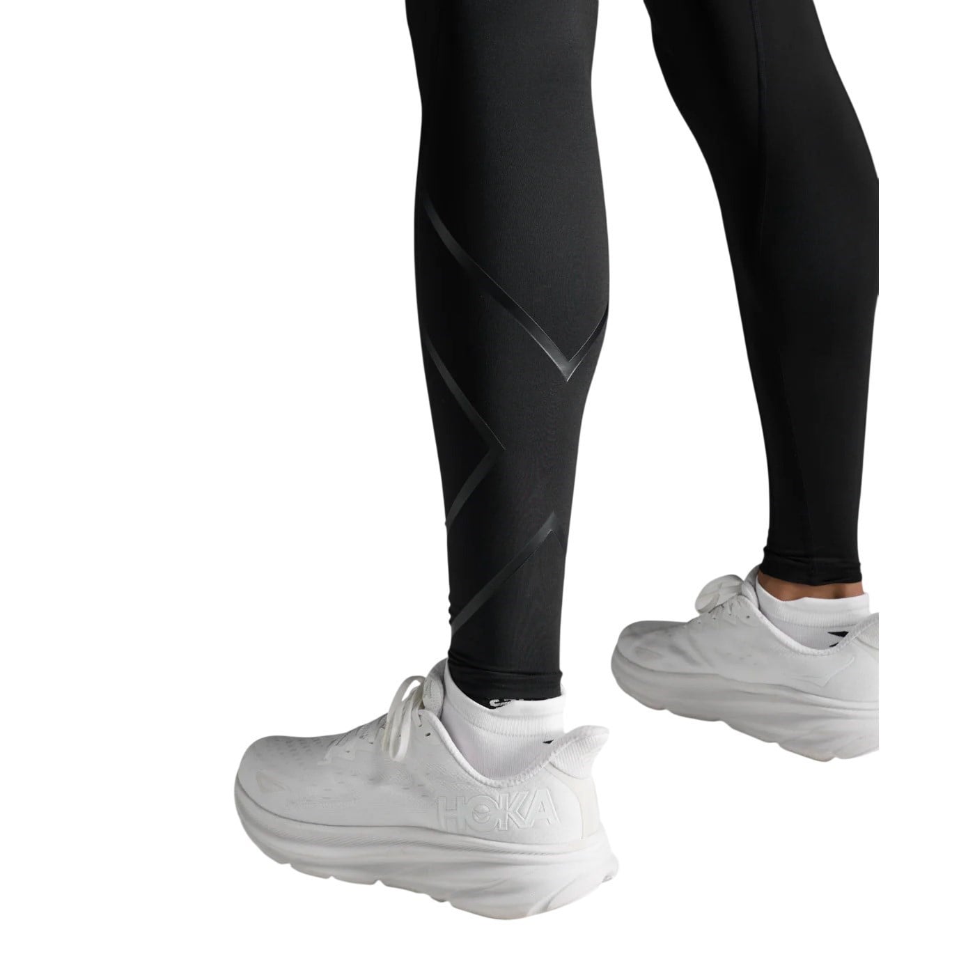 2XU Mens Compression Tights - Black/Black