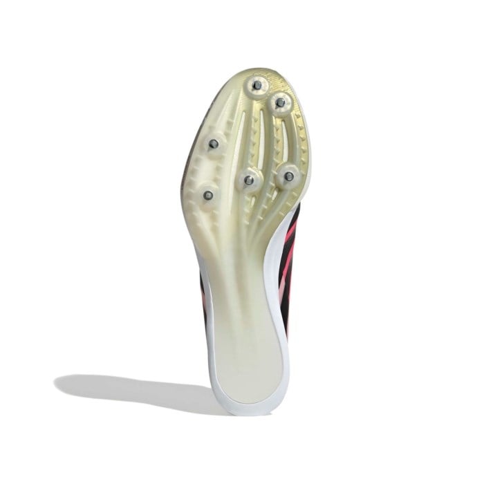 adidas Adizero Finesse - Unisex Sprint Track Spikes - Solar Turbo/Core Black/Gold Metallic - image 4