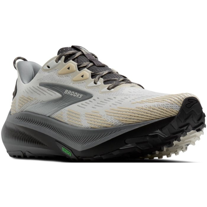 Brooks Ghost Trail - Mens Trail Running Shoes - Gray/Gray/Bleached Sand