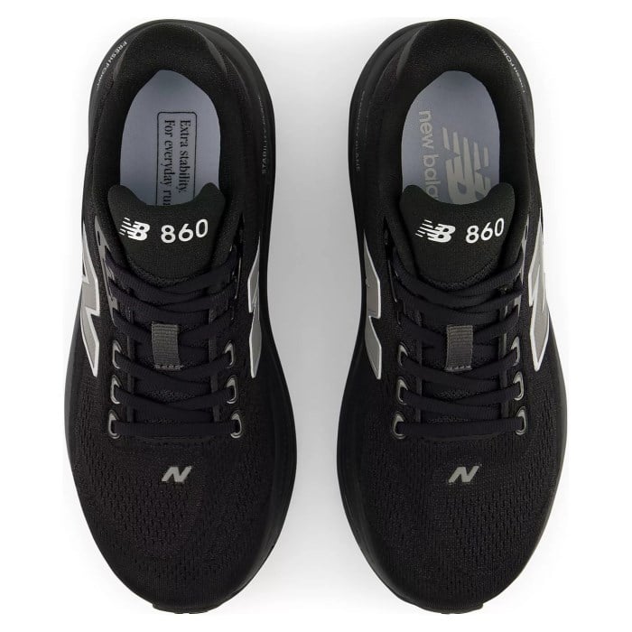 New Balance Fresh Foam X 860v15 - Womens Running Shoes - Black/Silver Metallic