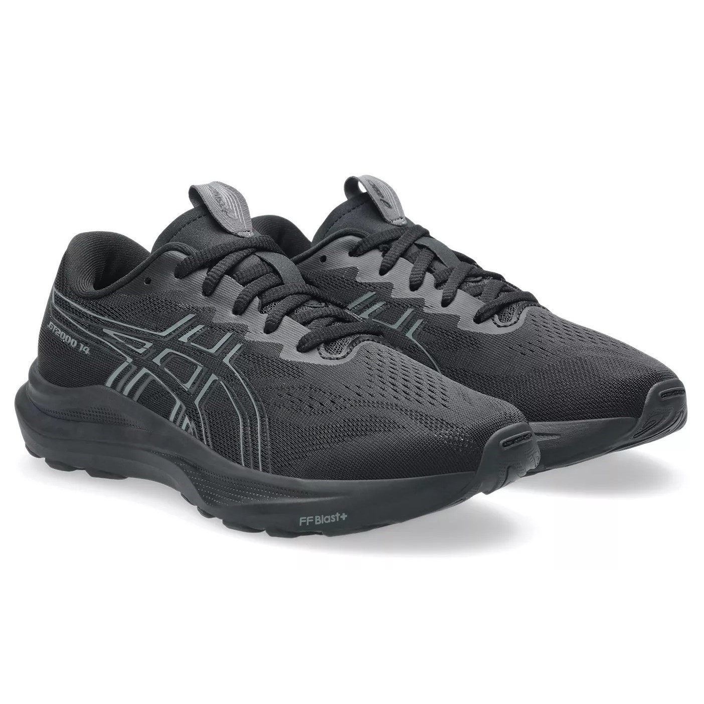 Asics GT-2000 14 GS - Kids Running Shoes - Black/Graphite Grey