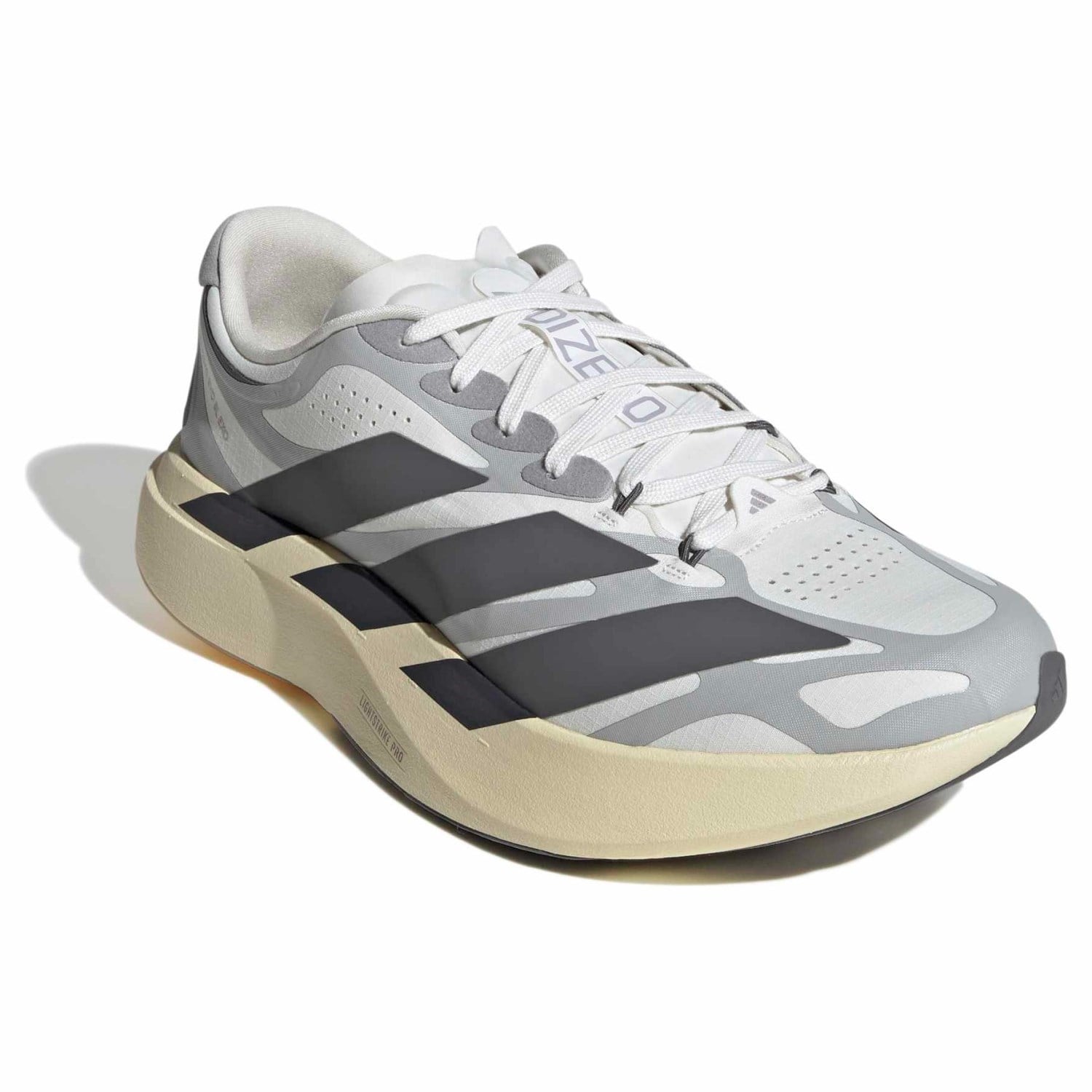adidas Adizero Evo SL EXO - Mens Running Shoes - Core White/Utility Black/Grey Two - image 5