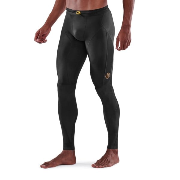Skins Series-5 Mens Compression Long Tights - Black