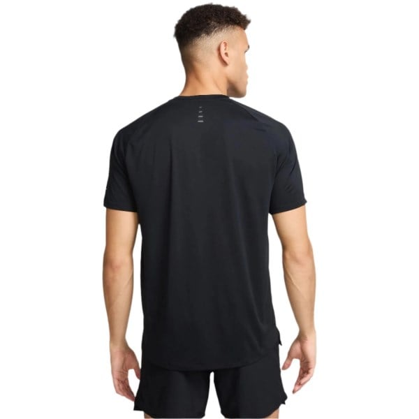 Nike Dri-FIT Stride ADV Running T-Shirt - Mens - Black/Reflective Silver