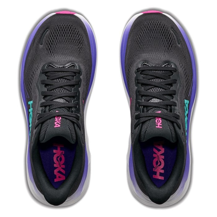 Hoka Clifton 11 - Womens Running Shoes - Black/Neon Nebula - image 4