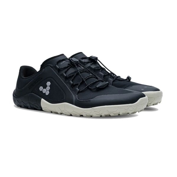 Vivobarefoot Primus Trail III All Weather FG - Mens Trail Running Shoes - Obsidian