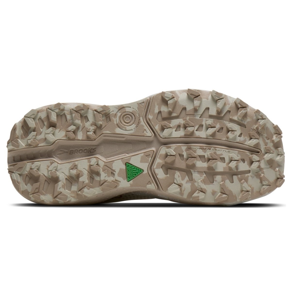 Brooks Caldera 8 - Womens Trail Running Shoes - Vaporous Gray/White/Cha