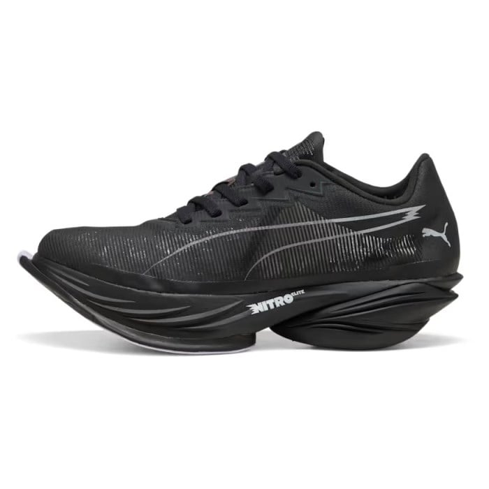 Puma Fast-R 3 Nitro Elite - Womens Racing Shoes - Black/Light Lavender