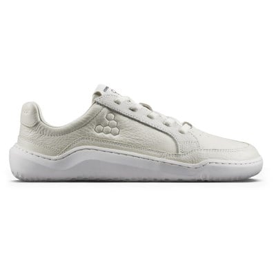 Vivobarefoot Gobi III Sneaker Leather - Womens Walking Shoes - Limestone