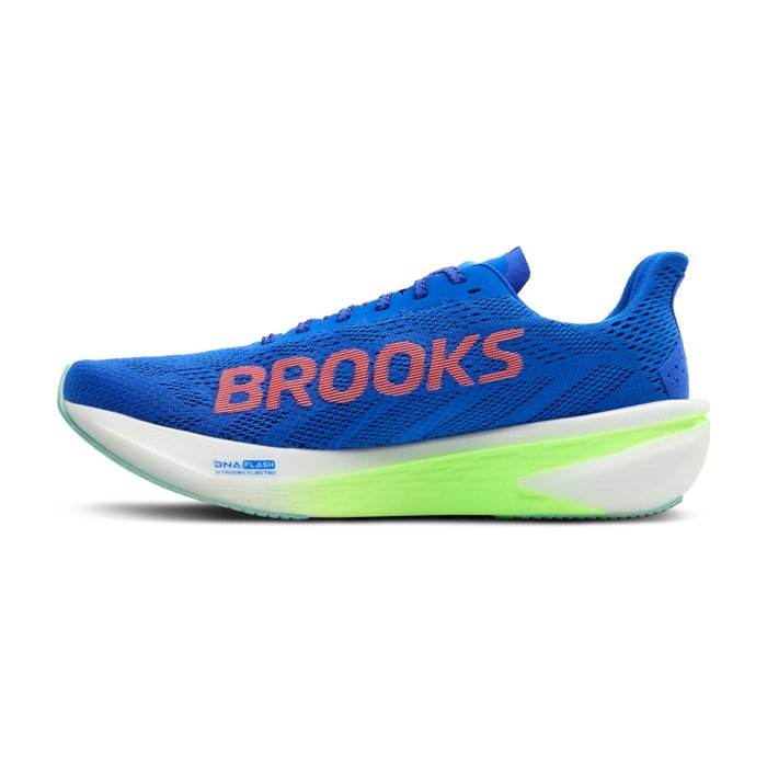 Brooks Hyperion 2 - Mens Running Shoes - Cobalt/Green Gecko/Limp