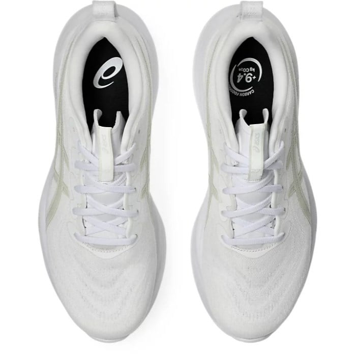 Asics Gel Cumulus 27 - Mens Running Shoes - White/Lake Grey