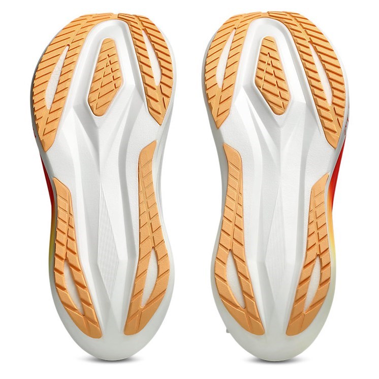 Asics Megablast - Unisex Running Shoes - White/Orange Glow - image 4