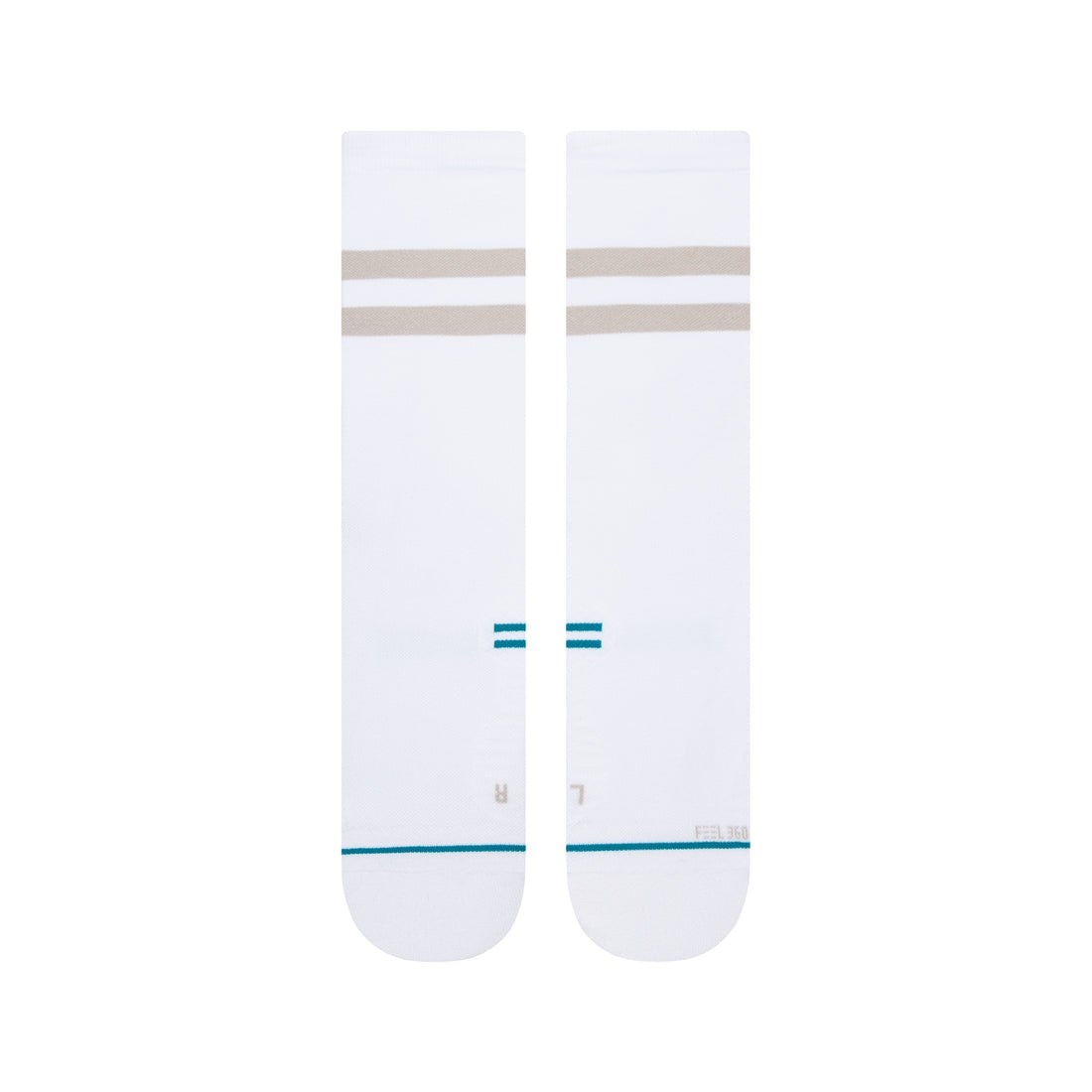 Stance Ultralight Crew Unisex Running Socks - Franchise White